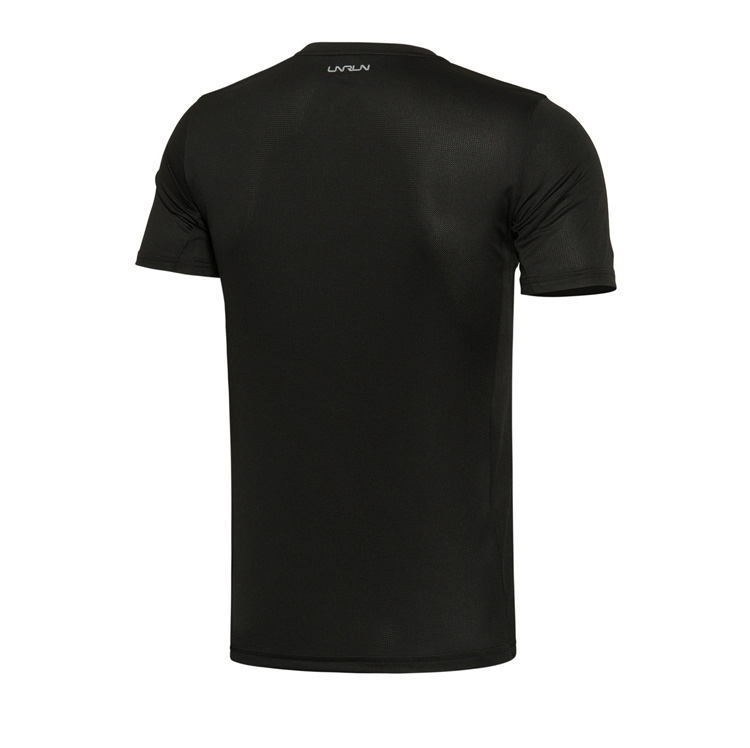 Áo thun thể thao ngắn tay Li Ning nam nhanh khô cổ tròn thoáng khí 2019 xuân mới chạy bộ thể thao nửa áo - Áo phông thể thao áo thun tập gym