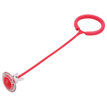 Jumping ball toy elastic flash jumping foot yo-yo set foot ring luminous rotating single leg swing ring