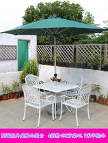 Outdoor Anti-Corrosive Casual Table And Chairs Nordic Dining Table And Chairs Balcony Outdoor Terrace Outdoor Terrace Breathable Casual Chair Dining Table And Chairs Linen White