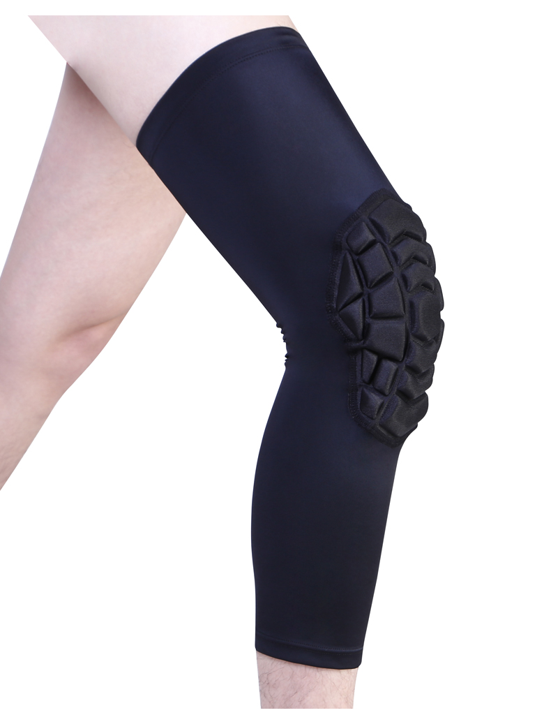 Kneepad thể thao nam và nữ bóng rổ sụn chấn thương chuyên nghiệp squat bảo vệ đầu gối ngoài trời mùa thu ấm tập thể dục chạy - Dụng cụ thể thao đồ bó gối