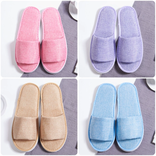 Одноразовые тапочки, летняя карманная фляжка для путешествий для домашнего использования подходит для мужчин и женщин, увеличенная толщина