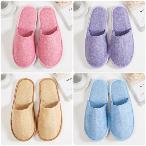 Одноразовые тапочки, летняя карманная фляжка для путешествий для домашнего использования подходит для мужчин и женщин, увеличенная толщина