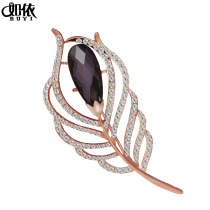 Ruyi Korean fashion brooch Crystal Diamond sweater corsage collar pin accessories pin shawl buckle silk towel buckle Lady