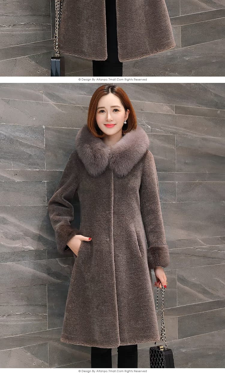 Manteau de fourrure femme EOFN   - Ref 3174596 Image 15