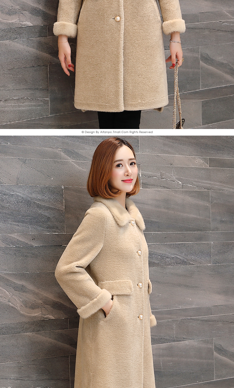 Manteau de fourrure femme EOFN   - Ref 3174194 Image 18