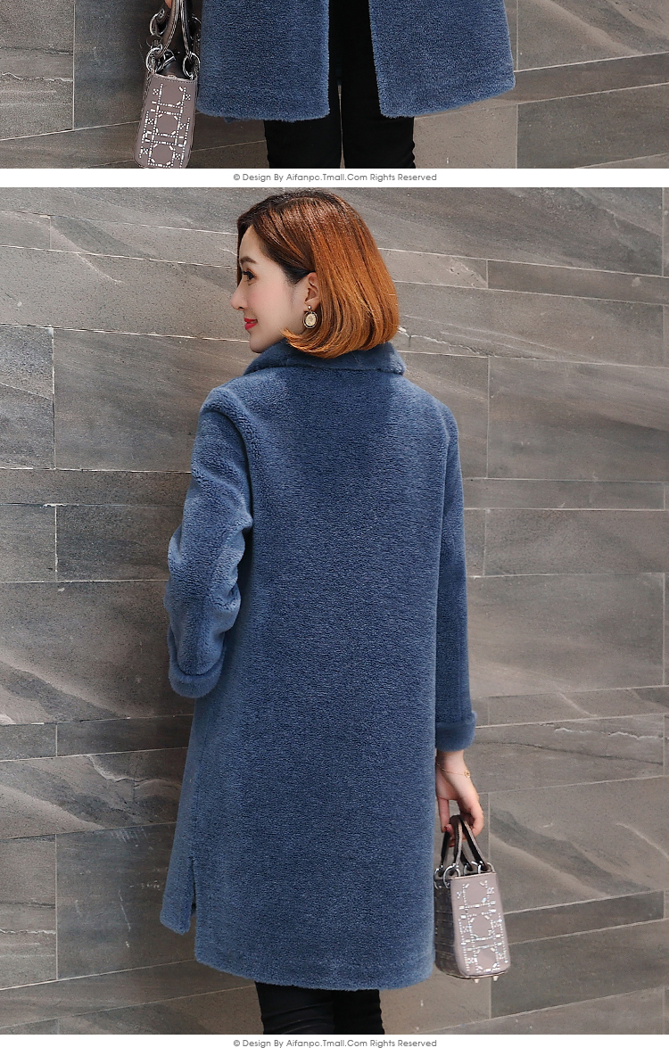 Manteau de fourrure femme EOFN   - Ref 3174194 Image 26