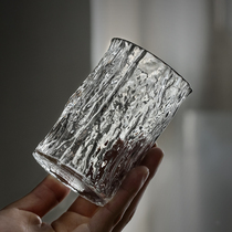 Japanese glass water cup simple fresh Moren Series Cup Japanese ins style handmade glass 300ml household tea cup