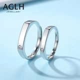 Японское памятное кольцо для влюбленных подходит для мужчин и женщин, легкий роскошный стиль, серебро 925 пробы, популярно в интернете, простой и элегантный дизайн, подарок на день рождения