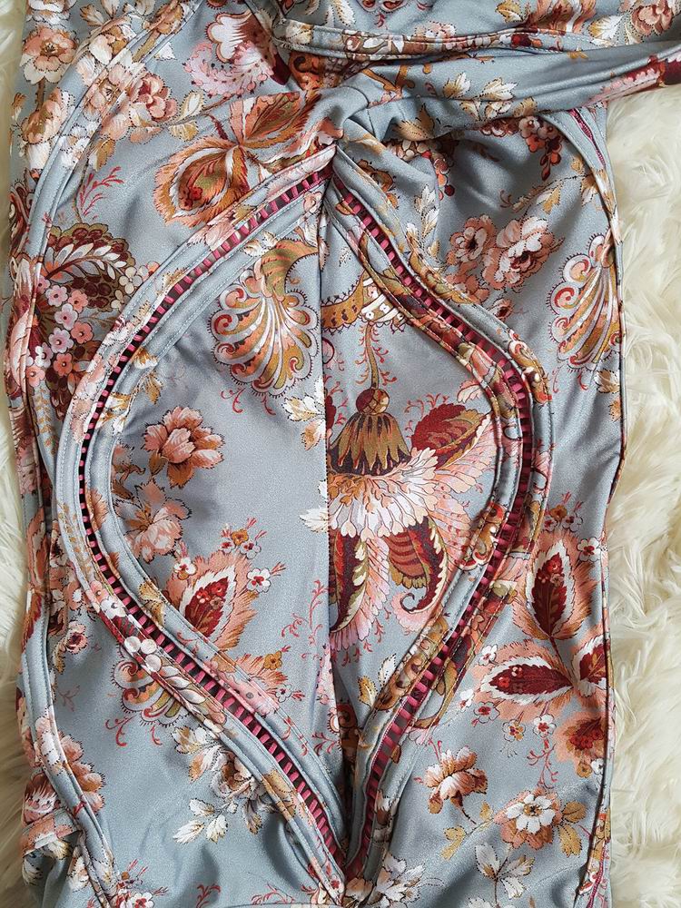 Bộ đồ bơi hàn quốc nữ mới dính liền bảo thủ bikini dài tay che nắng che bụng là gầy nhỏ thu nhỏ áo tắm spa - Bikinis áo tắm kín đáo