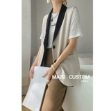 Модный пиджак классического кроя, осенний жилет, коллекция 2023, городской стиль