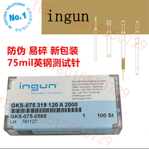 GKS-075 319 120 A2000 Germany imported ingun test needle ICT fixture thimble probe