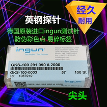 GKS-100 291 090 A2000 Original German ingun test needle tip British steel ICT probe