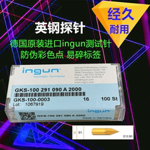 GKS-100 291 090 A2000 Original German ingun probe ICT fixture Tip Ingun test needle