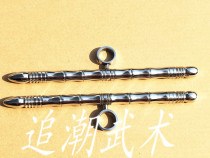 Stainless steel judge pen Emei thorn Qimen weapon weapon point pen performance pen Cool stick car self-defense pen