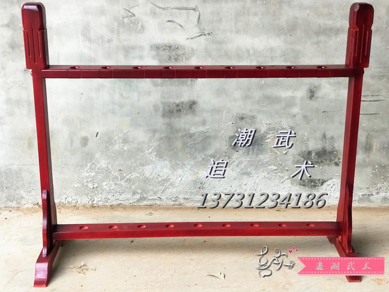 Eighteen-like weapon rack Long weapon rack Wooden knife rack Iron knife rack Eighteen-like weapon rack Gun rack