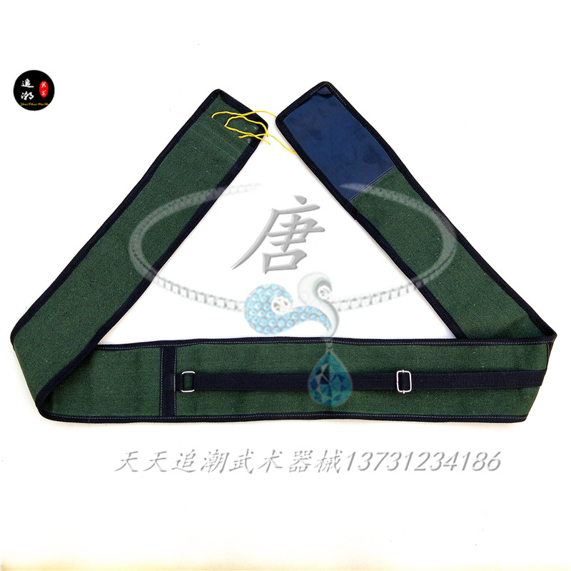 Wear Resistant Canvas Red Tassel Gun Cover Gun Bag Martial Arts Stick Bag Stick Bag Waterproof SHOULDER BAG LONG GUN BAG SOLDIER BAG