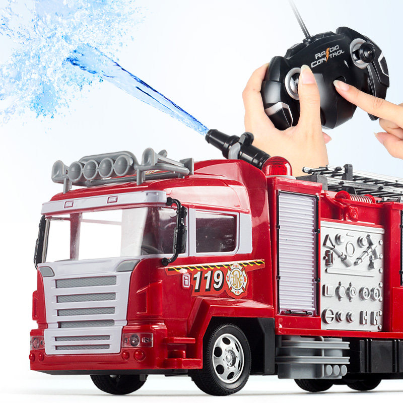 large remote control fire engine