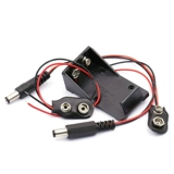 DC, батарея, аккумулятор, блок питания, квадратный штекер, 9v, 9v