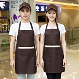 Чай с молоком, рабочий фартук, делается под заказ, с печатью вашего логотипа