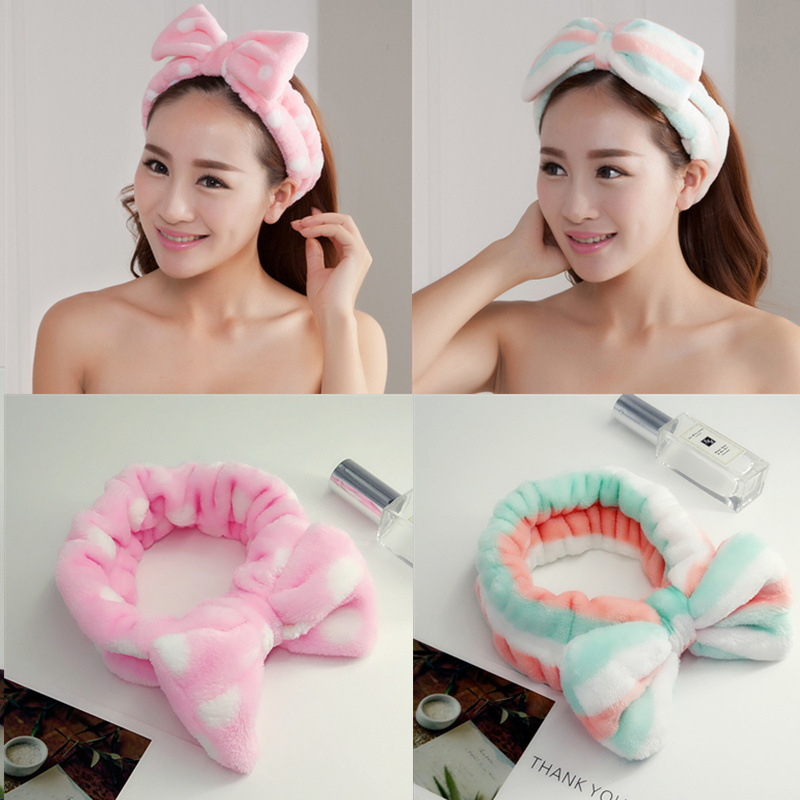 Beam Hair Band Woman Wash Face Autumn Winter Compress film Special head hoop headscarf headscarf hair stirrup tie hair bale with hairpin headgear with hairpin headwear-Taobao