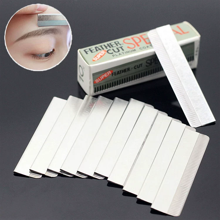 Thrush artifact set hộp nhỏ lông thẻ lưỡi chuyên gia trang điểm nghệ sĩ đặc biệt công cụ lông mày cạo dao giữ lông mày - Các công cụ làm đẹp khác