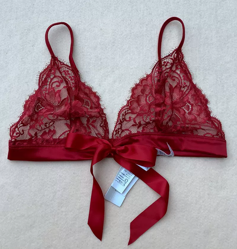 Итальянский Intimissimi Sofia красное кружевное push-up бюстье серия RSD/RPD/RID 1374