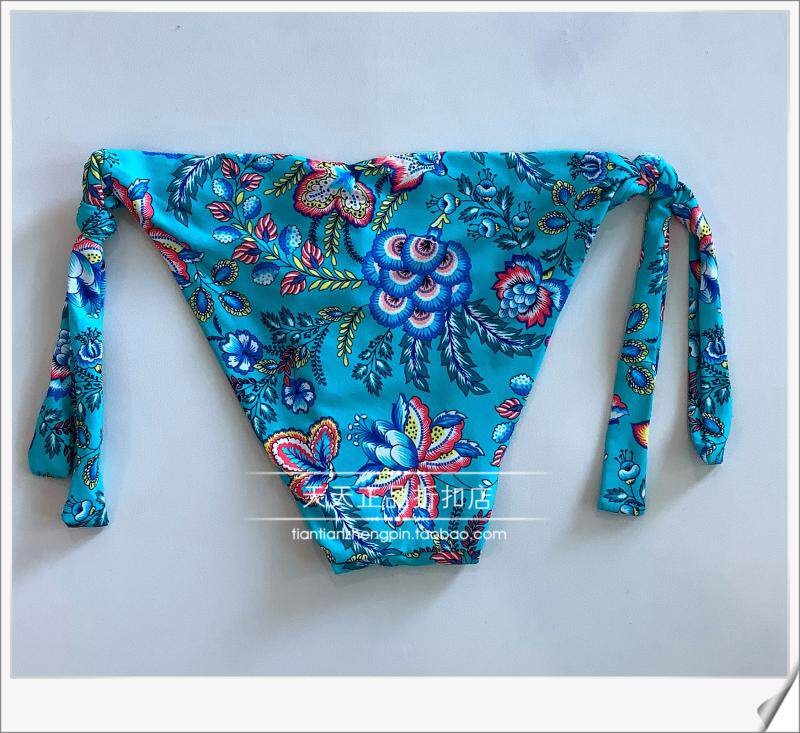 Женская плавках 意大利calzedonia 聚拢带钢圈胸垫分体泳裤比基尼ru1594v/slf/rf0