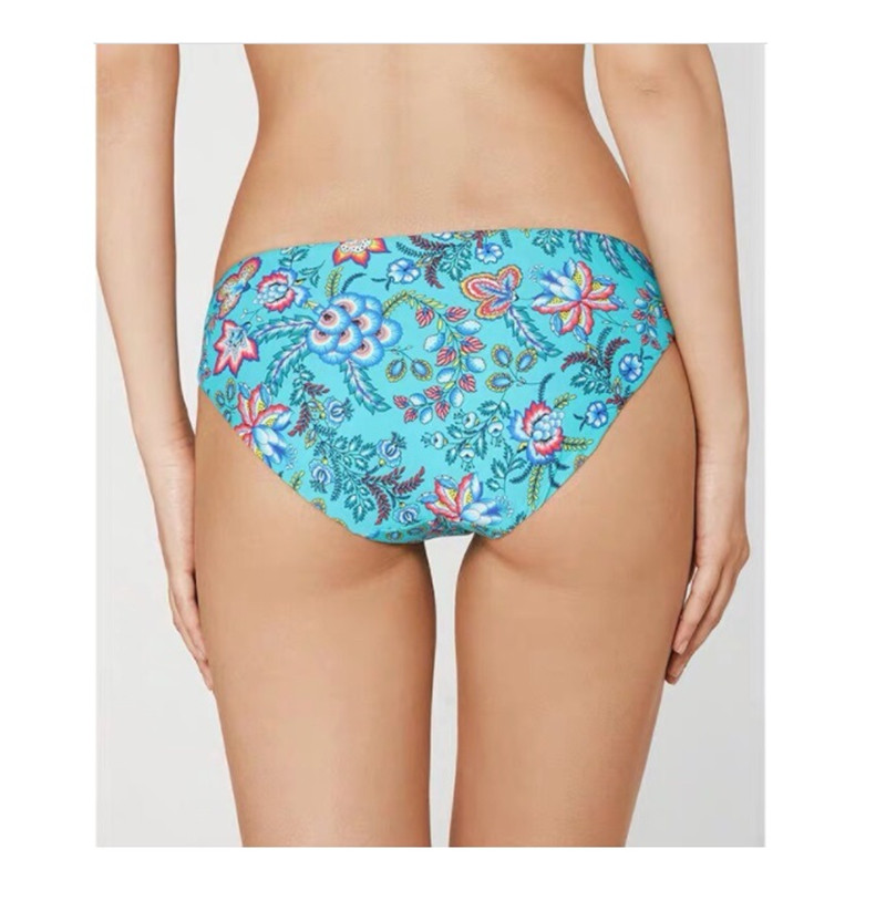 Женская плавках 意大利calzedonia 聚拢带钢圈胸垫分体泳裤比基尼ru1594v/slf/rf0