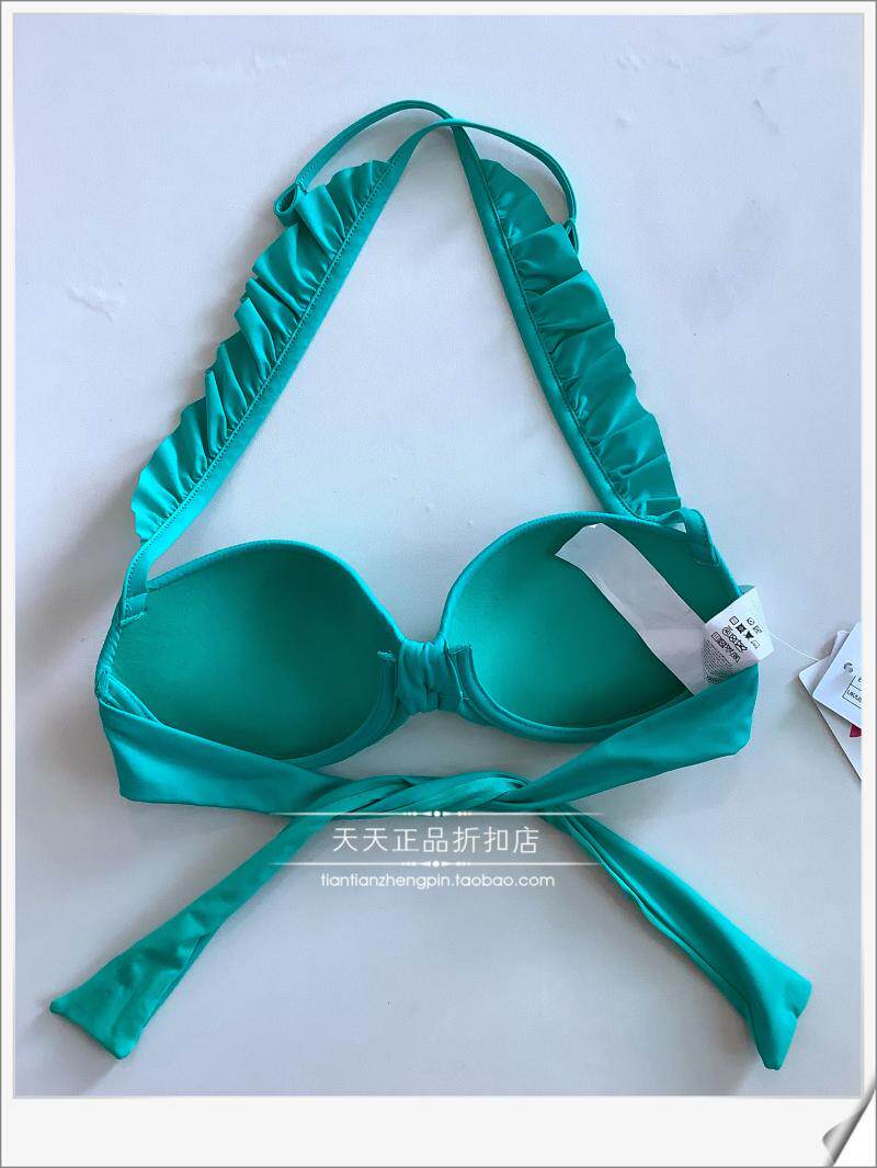 Женская плавках 意大利calzedonia  聚拢钢圈胸垫分体比基尼泳裤ruv/snv1556