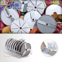 Commercial multifunctional vegetable cutter cutter cutter disc fruit vegetable slicer cutter cutter disc slicing cutter accessories