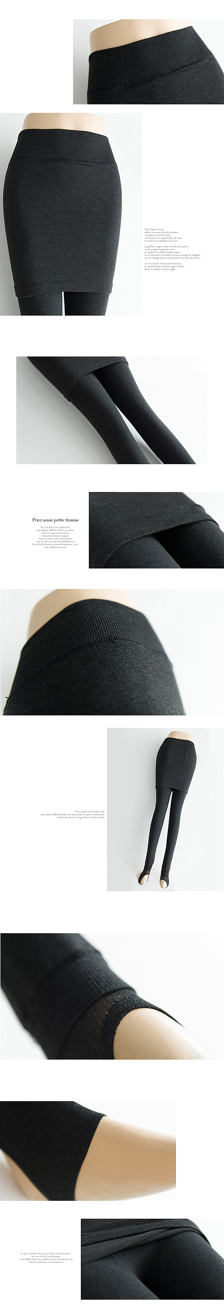 Pantalon collant doux en coton - Ref 774557 Image 14