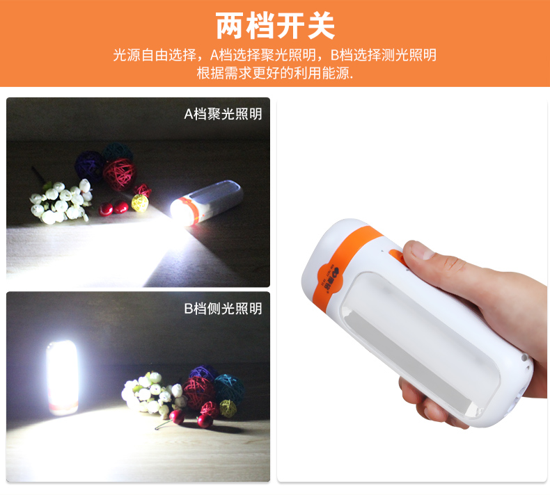 Kang Ming cắm trại Đèn lồng lều led chiếu sáng ngoài trời sạc đèn cắm trại di động đèn pin nhà đèn sạc dự phòng