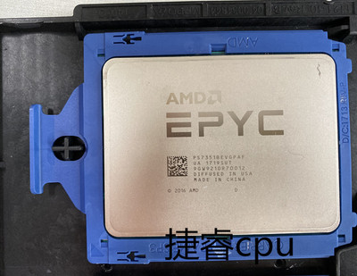 AMD EPYC 7351/Xiaolong Официальная версия 2,4GHZ 16 CORE -COREATENTY COMTARETER 32 ТЕРЕР ЦП