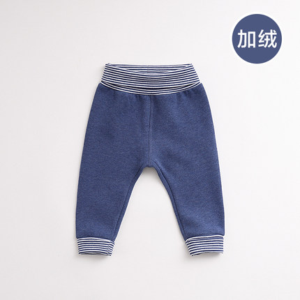 Marcjanie Đánh dấu Jenny mùa xuân trang phục mới sweatpants bé gái cộng với nhung giản dị quần dài 63.012.