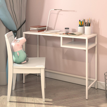 Dresser Table Bedroom Nordic Wind Steel Makeup Desk Girls Ins Small Family Type Simple Desk Rental House Small Table