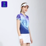 Летняя теннисная форма, комплект для бадминтона, дышащий быстросохнущий спортивный костюм, по фигуре, короткий рукав