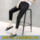 Ice Silk Harem Pants Women's Summer Thin Casual Sports Pants 2024 New Slimming Nine-Point Small Foet Carrot Pants