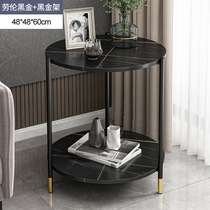 Mahjong Machine Tea Several Double Layer Check Room Specialized Cylinder Tea Rack Table on a Light Luxury Tea Table