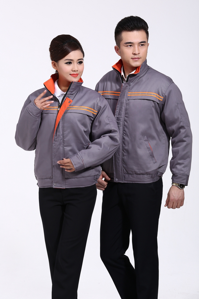 Quần áo công sở, áo khoác cotton, quần áo kỹ thuật, quần áo cotton, nam và nữ, ấm dài, dày, áo lạnh, phản quang mùa đông, quần áo bảo hộ các mẫu áo phao nữ đẹp
