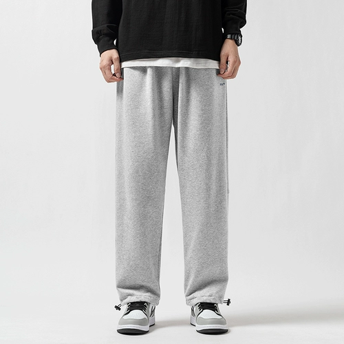 Весенние штаны, свободный крой, на шнурках