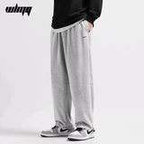 Весенние штаны, свободный крой, на шнурках