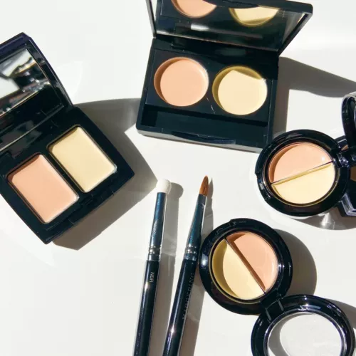 毛戈平 Осветляющий консилер для сухой кожи, против темных кругов под глазами, скрывает прыщи, долговременный эффект, пробный комплект