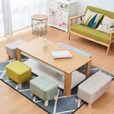 Современный диван из натурального дерева, креативная ткань, туфли для домашнего использования, простой и элегантный дизайн