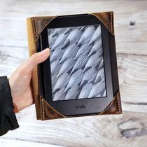 Suitable for Kindle ebook Protective sleeves Handmade genuine leather headlayer Bull Leather Retro Madi Y02-KD05C