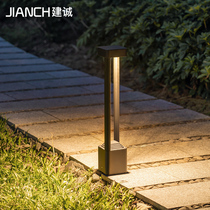 Modern minimalist LED straw lawn light meadow light waterproof outdoor patio Courtyard Cell Landscape View Lantern Garden Villa Lamp