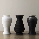 [Оформление] Керамика ретро -ретро маленькая ваза творческий и простой домашний настольный настольный компьютер Swlow