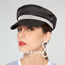 (evenbuyer buyers shop)Sei Carina Y satin diamond beret tide womens hat autumn and winter SCY