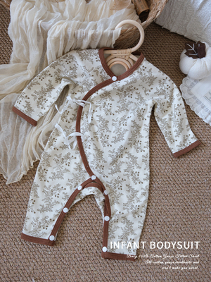 Baby Clothes, Spring and Autumn Style, Long-Sleeved Jumpsuit, Newborn Baby, Male and Female Baby, Pure Cotton, Boneless Belly Protection, Romper, Pajamas — 3