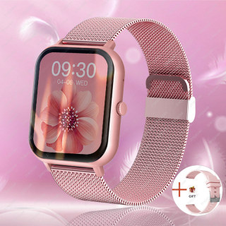 2023 ew tooth Call Smart Watch Women en eart ate lood Ogen V