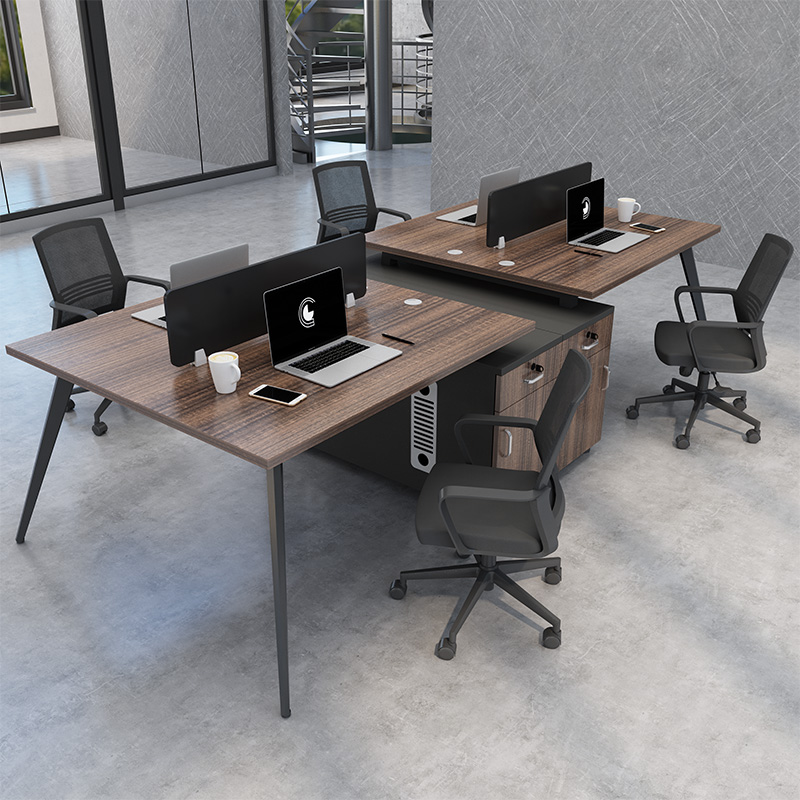 Desk sub-office Staff 4 persons 6 persons Desk Chair Combined station Industrial Wind staff Desk